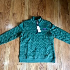 Vineyard Vines Pull Over Olive Green
